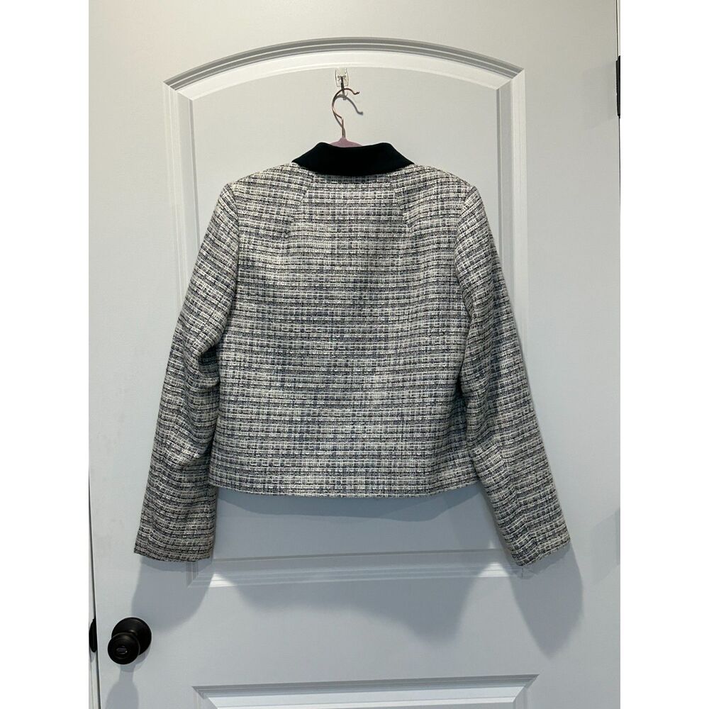 Pendleton Full-Zip Lined Tweed Jacket Size Medium - image 3